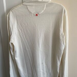 Tracksmith Cream Turtleneck Sweater